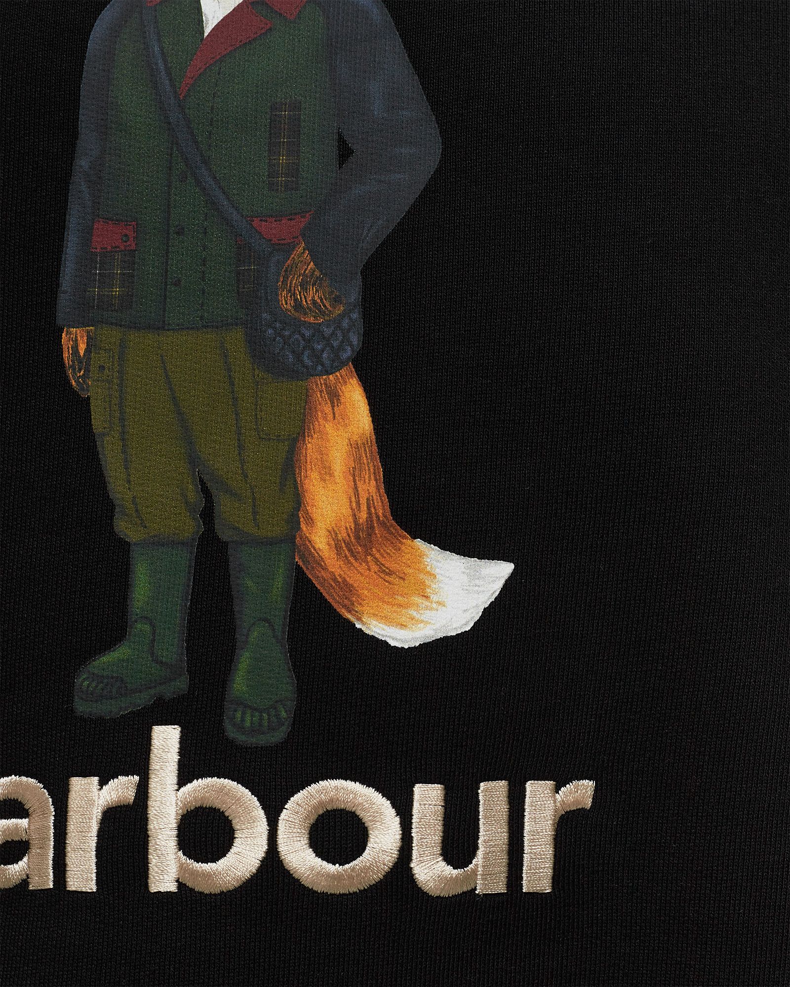 Barbour X Maison Kitsune Beaufort Fox Crew