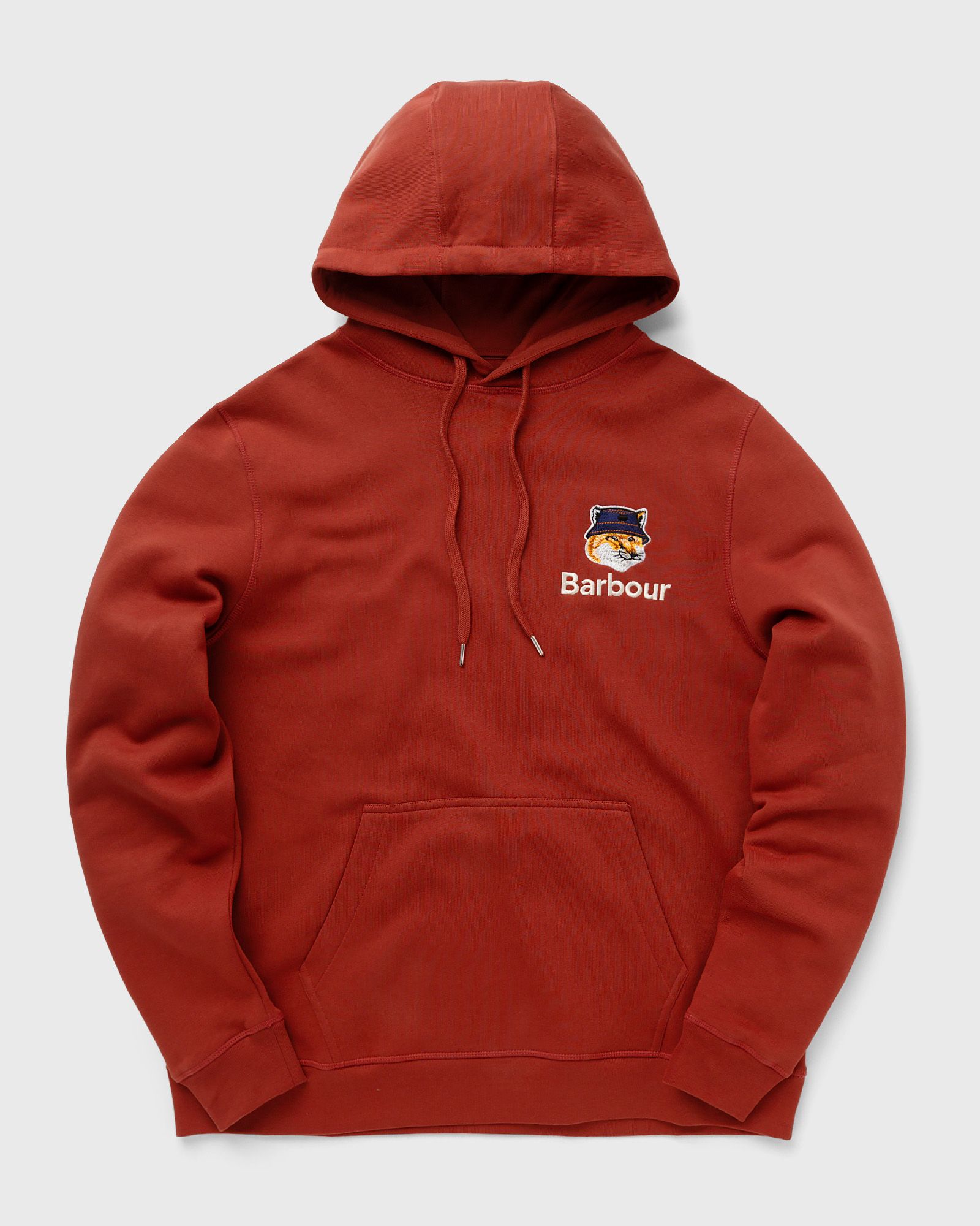 Barbour X Maison Kitsune Fox Head Hoodie