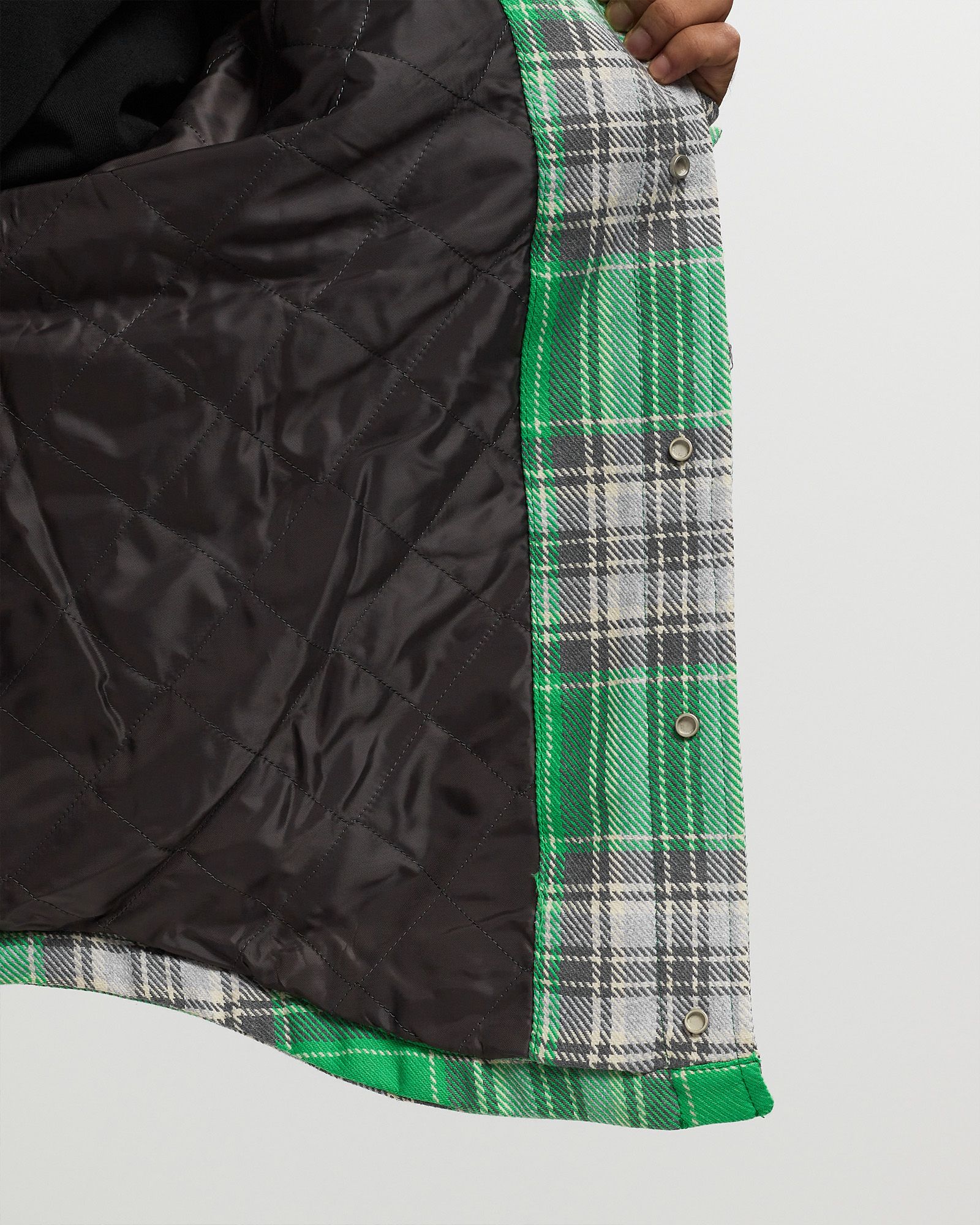 QUILTED FLANNEL SHIRT
