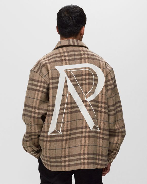 Represent INTIAL PRINT FLANNEL SHIRT TH6638