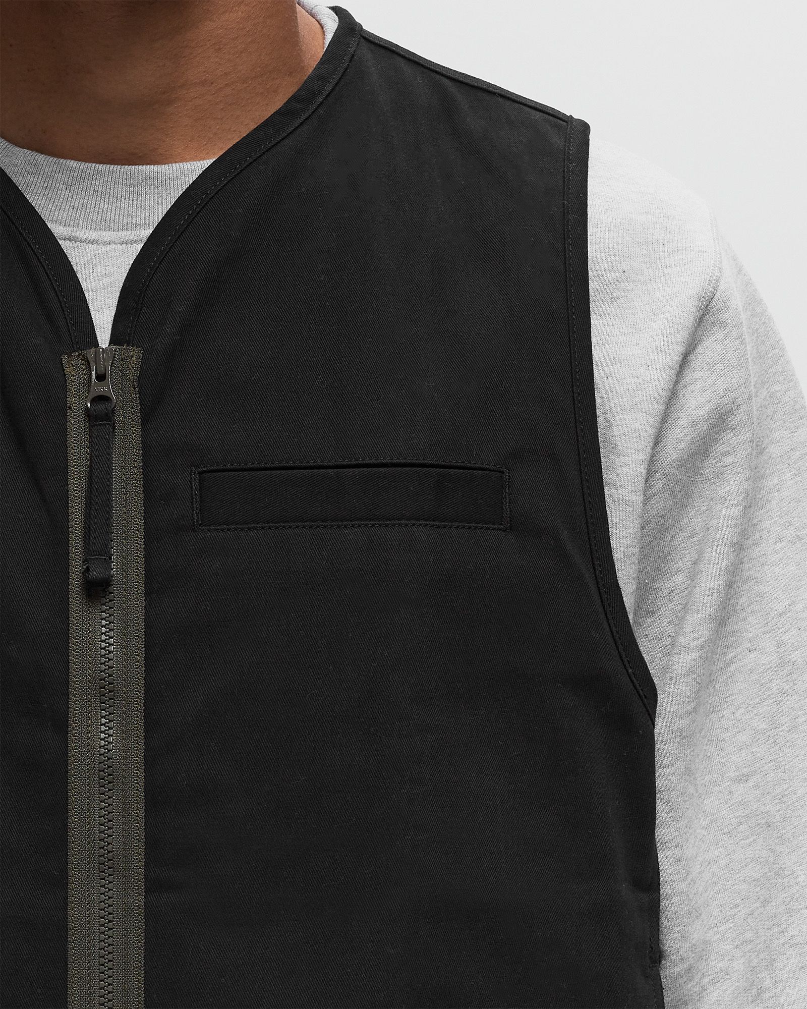 Off-Race Cotton Twill Vest