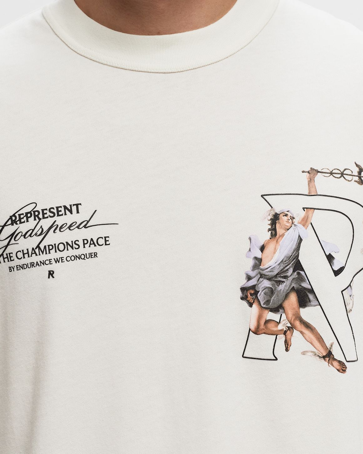 Represent HERMES TEE Beige | BSTN Store