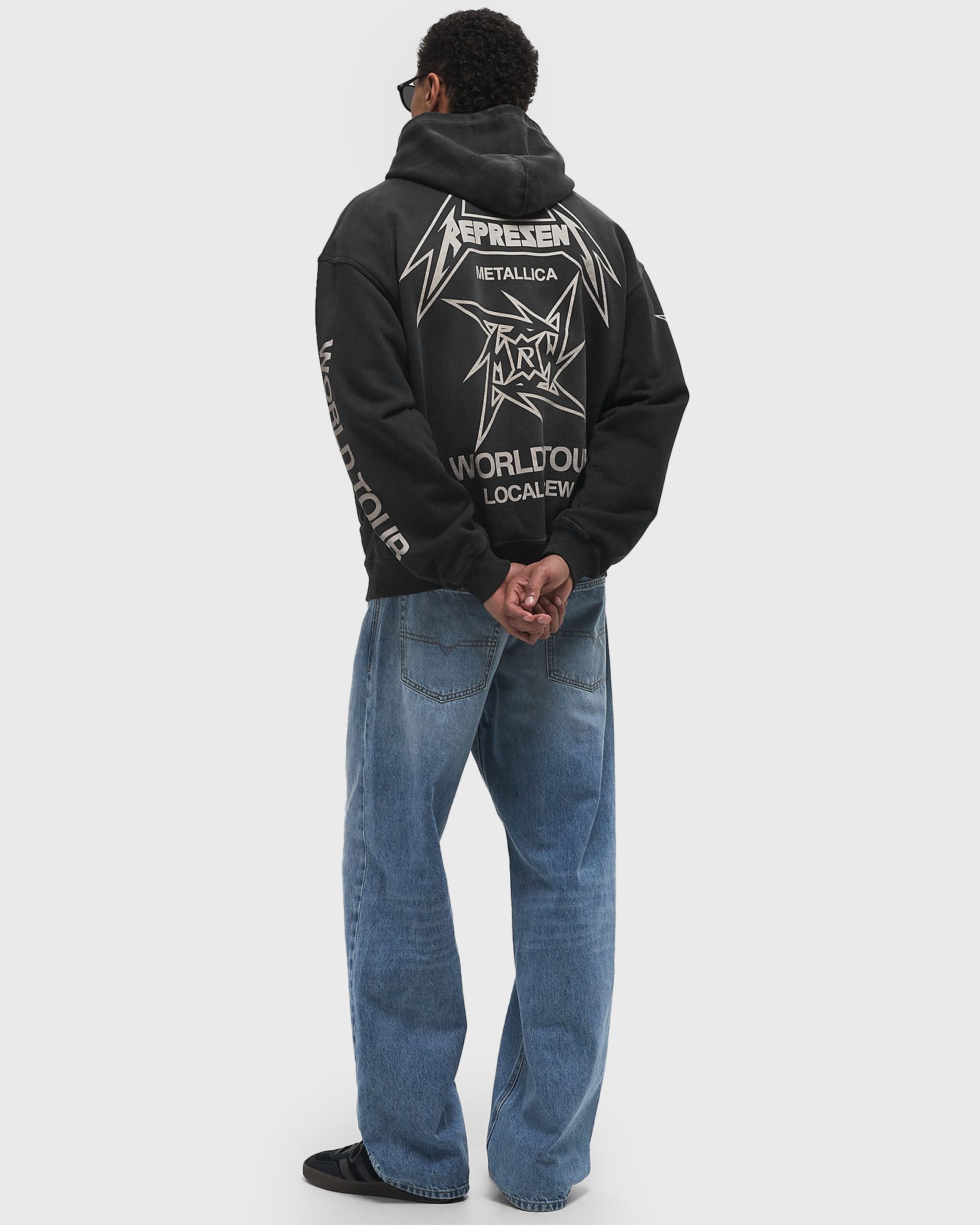 METALLICA 40 YEAR ANNIVERSARY ZIP-THRU HOODIE
