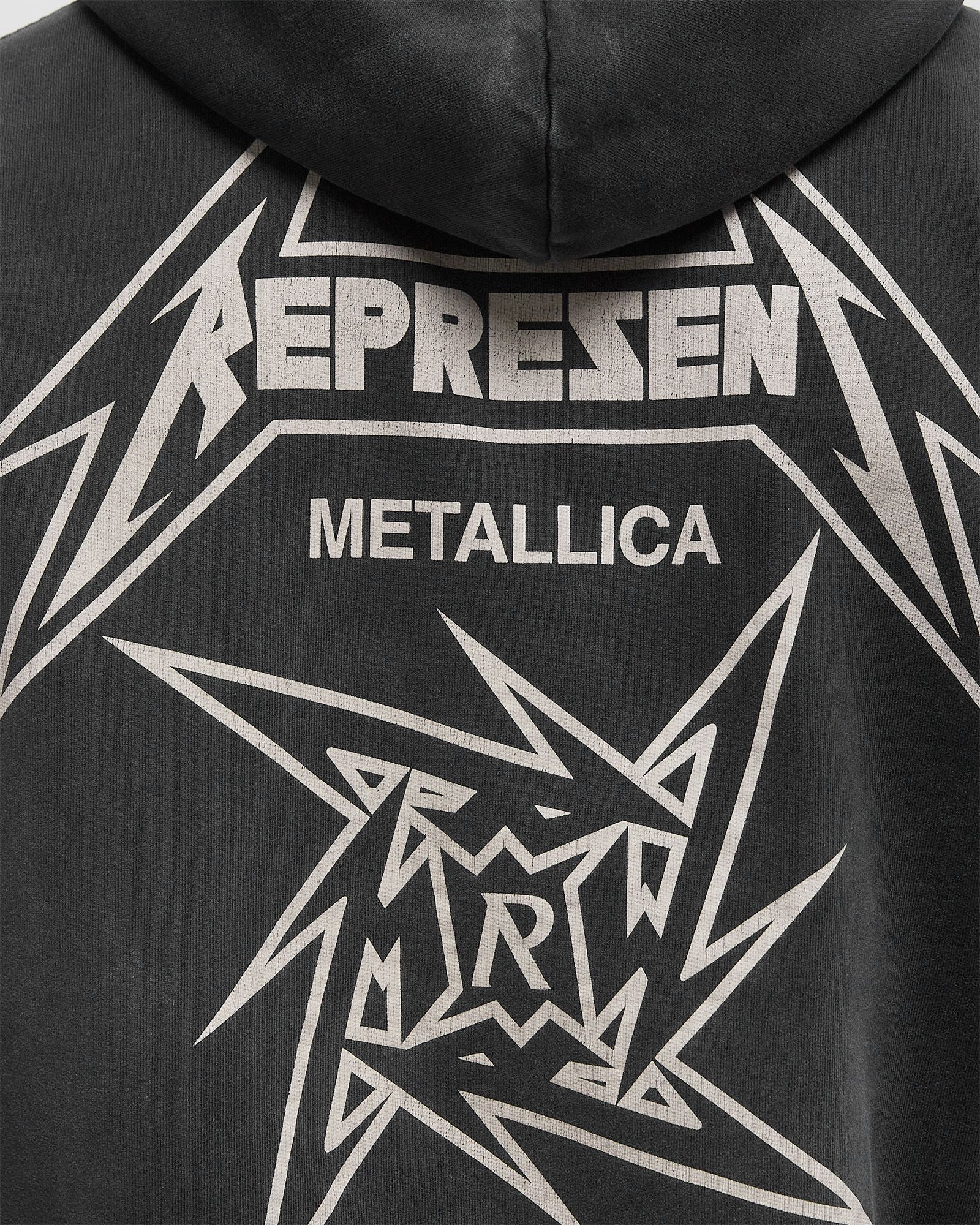METALLICA 40 YEAR ANNIVERSARY ZIP-THRU HOODIE