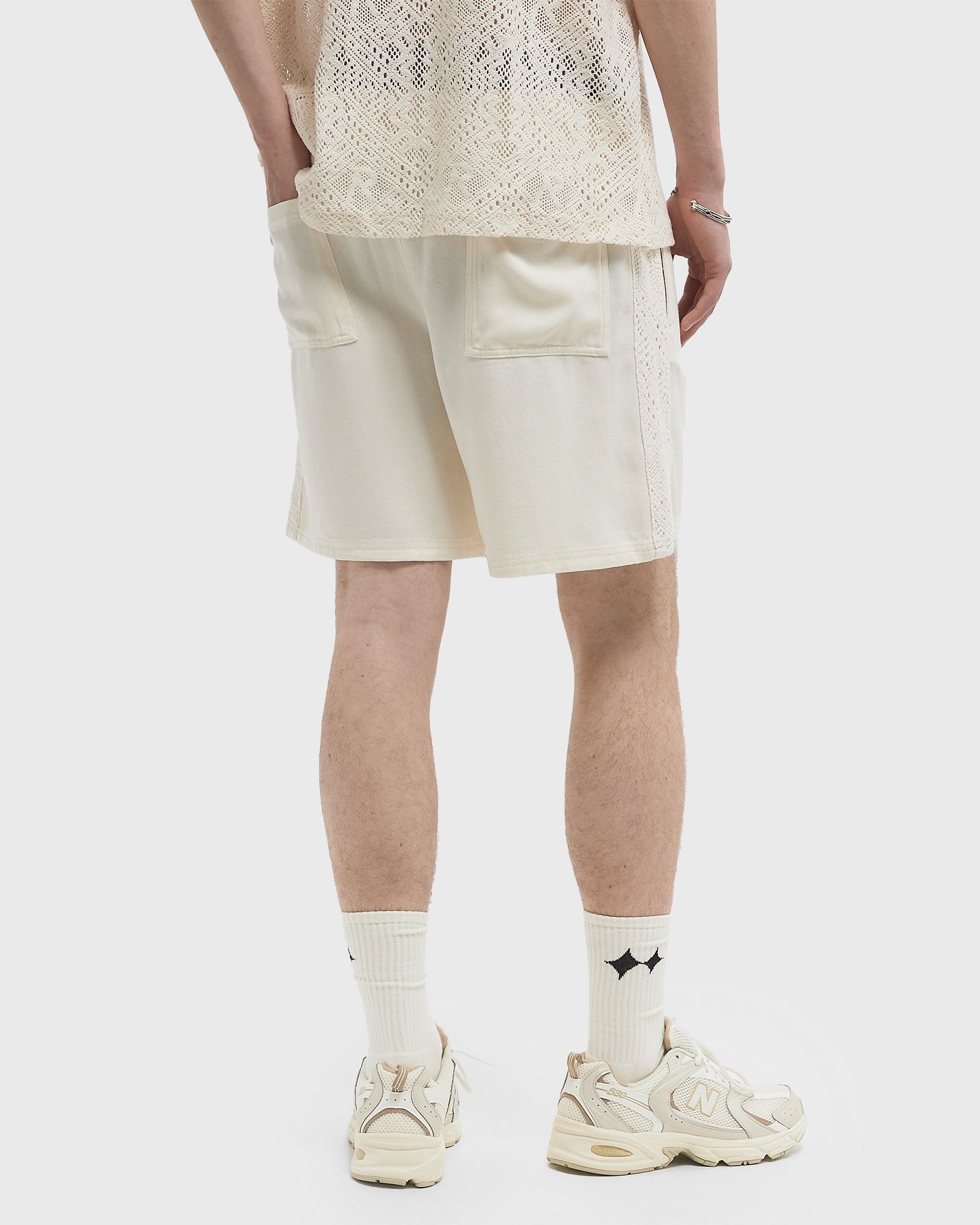 KNITTED PANEL SHORT