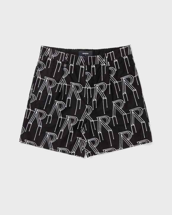 EMBRODIERED INITIAL TAILORED SHORT