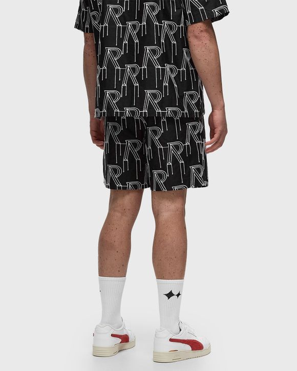 EMBRODIERED INITIAL TAILORED SHORT