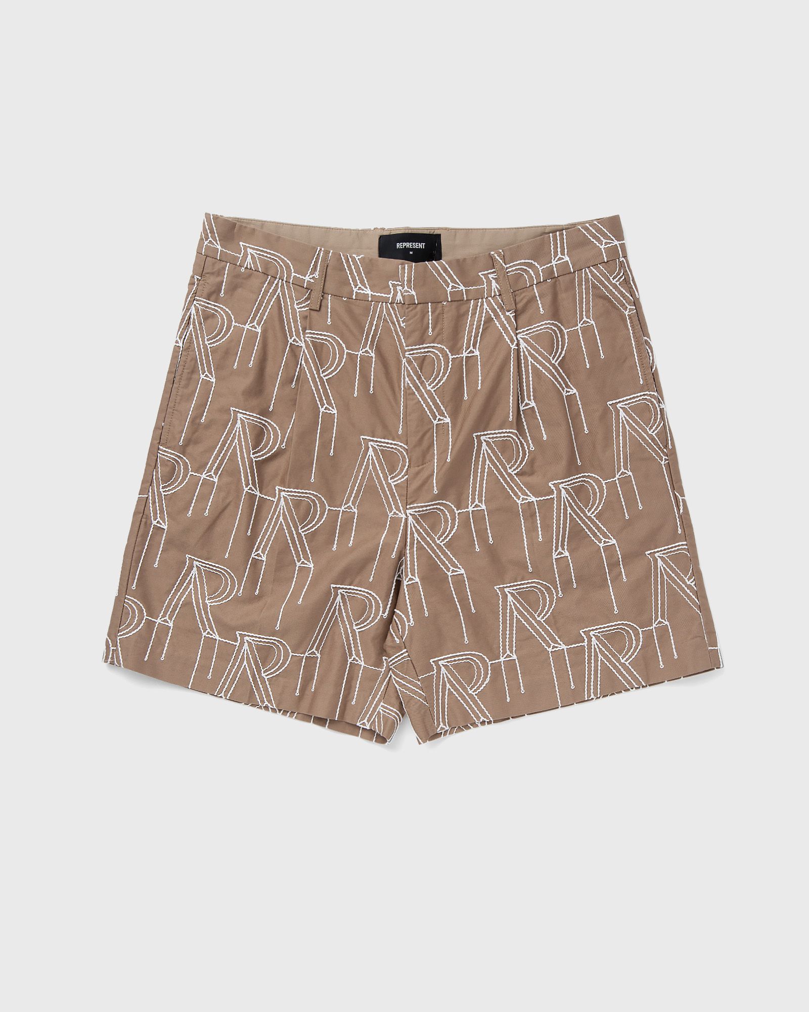 EMBRODIERED INITIAL TAILORED SHORT