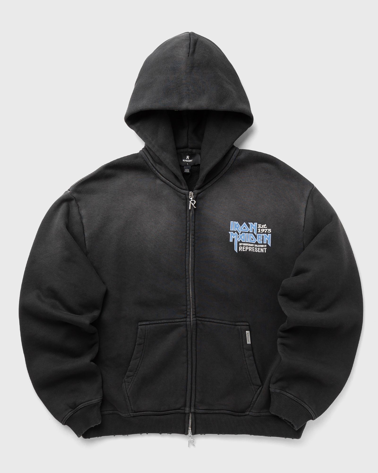 Represent IRON MAIDEN X ANNIVERSARY HOODIE Black | BSTN Store