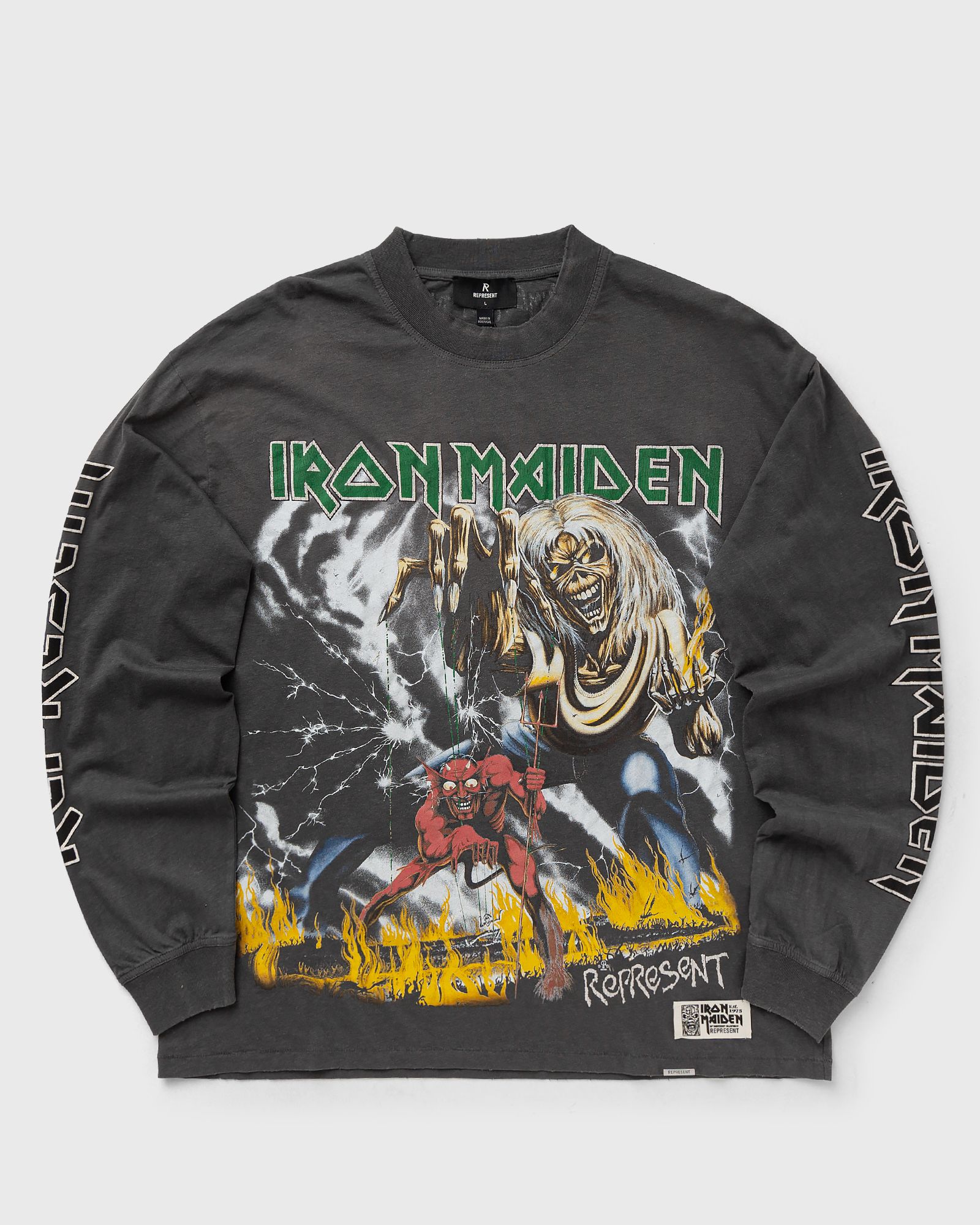 IRON MAIDEN X NUMBER OF THE BEAST LONG SLEEVE T-SHIRT