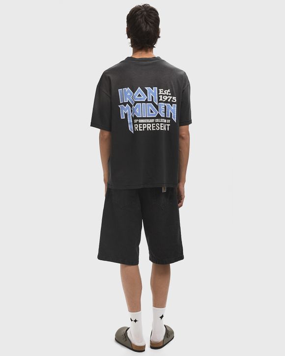 Newera■Iron Maiden Back Graphic T-Shirt■送料込 Represent IRON MAIDEN X ANNIVERSARY T-SHIRT Black | BSTN Store