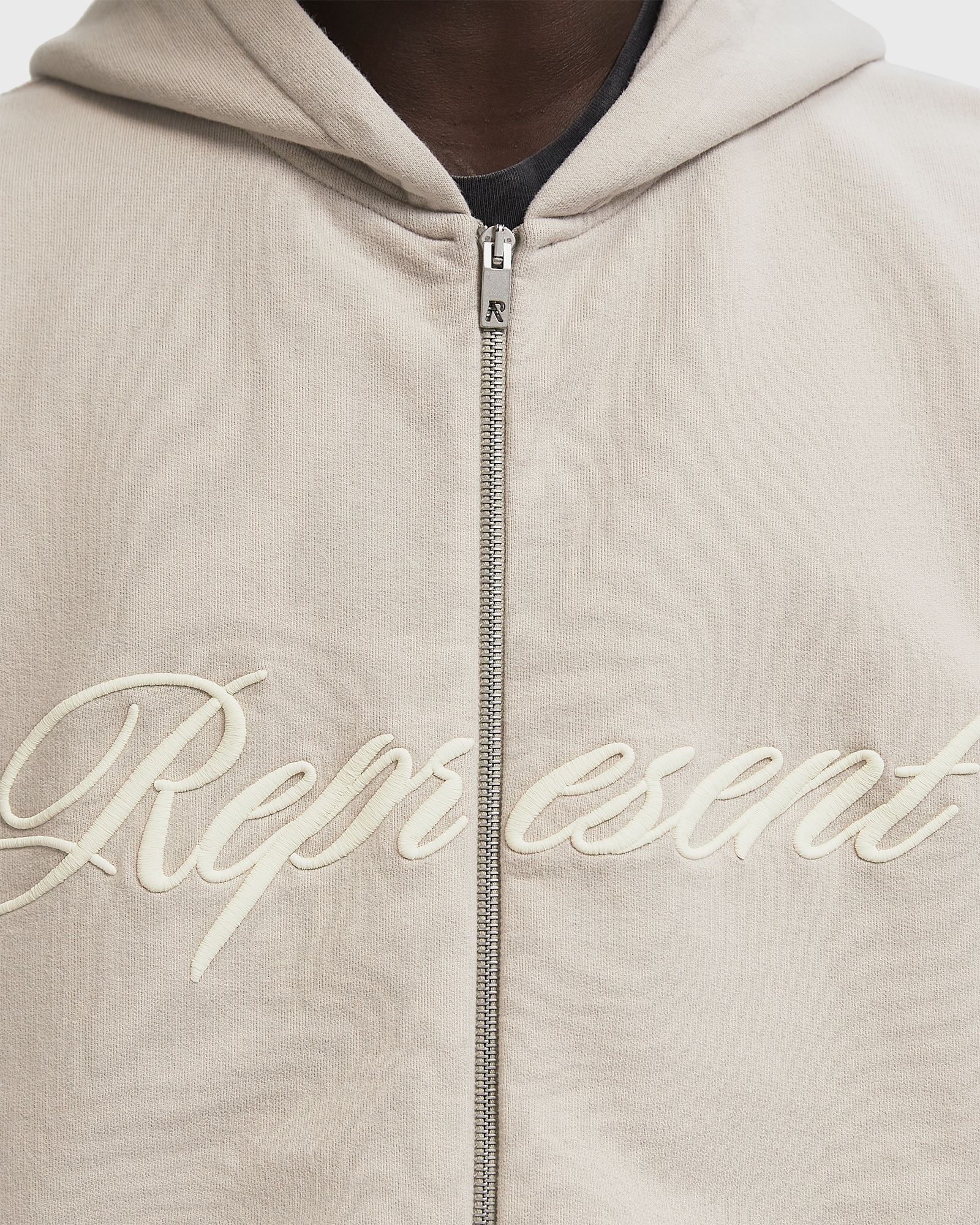 Script Logo Zip Hoodie