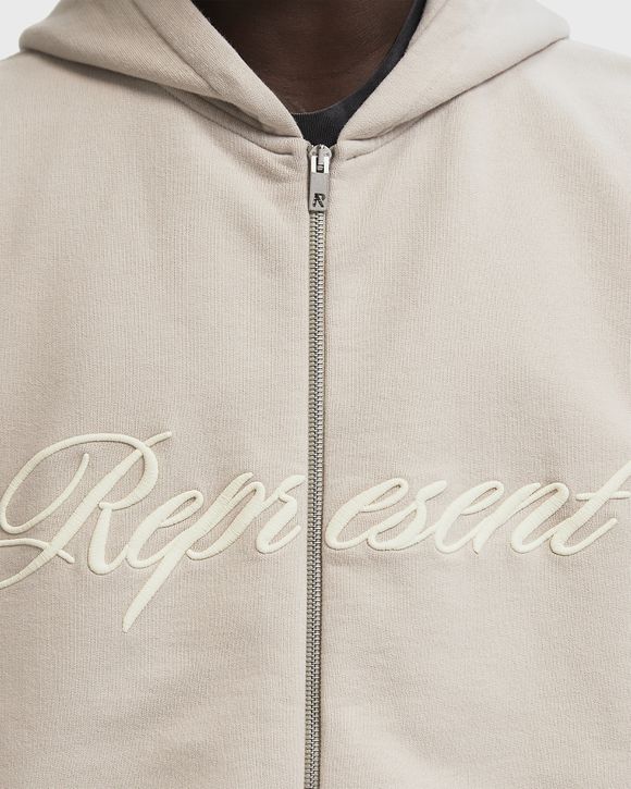 Script Logo Zip Hoodie