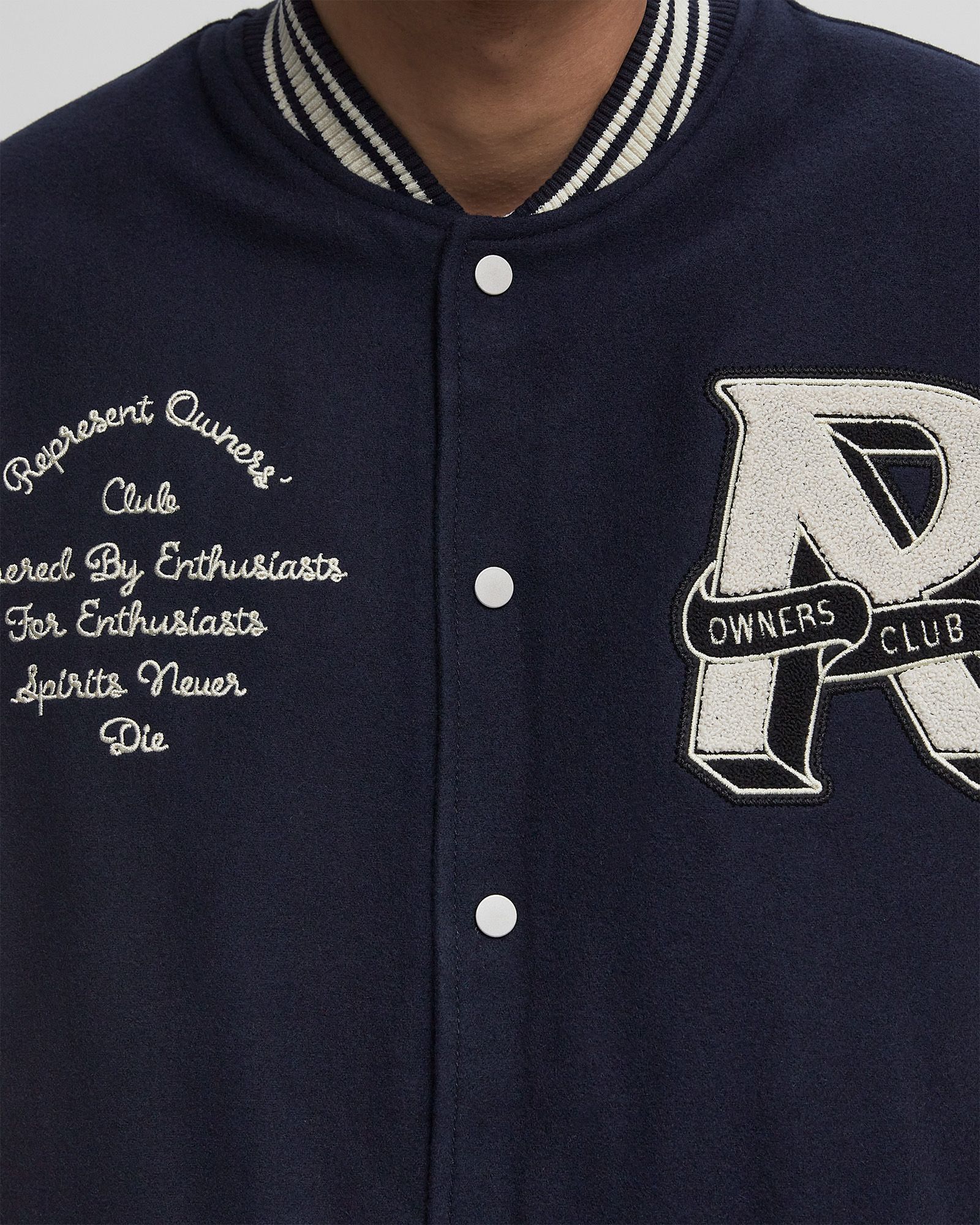 REPRESENT OWNERS CLUB VARSITY JACKET