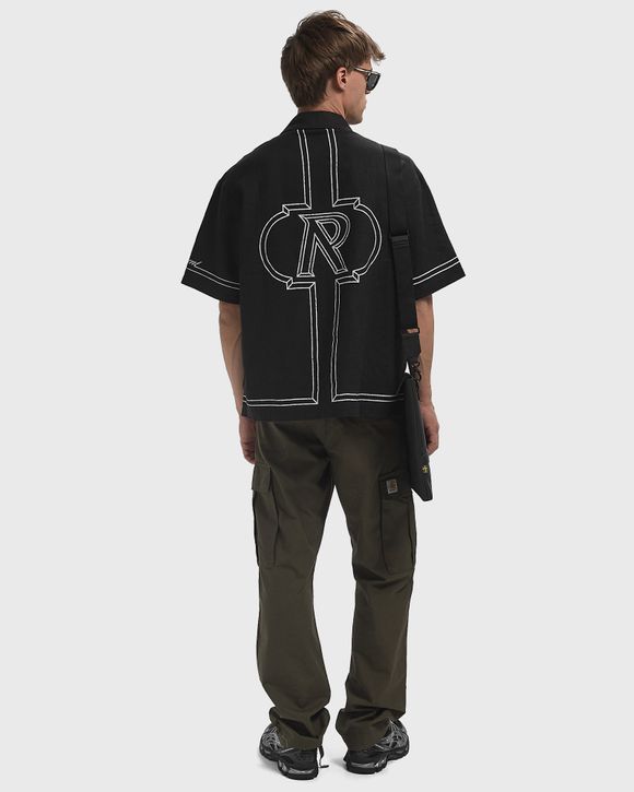 Tシャツ・カットソー REPRESENT FW25 BORDER SHIRT (MLM100298 01) Represent Border Shirt Black | BSTN Store