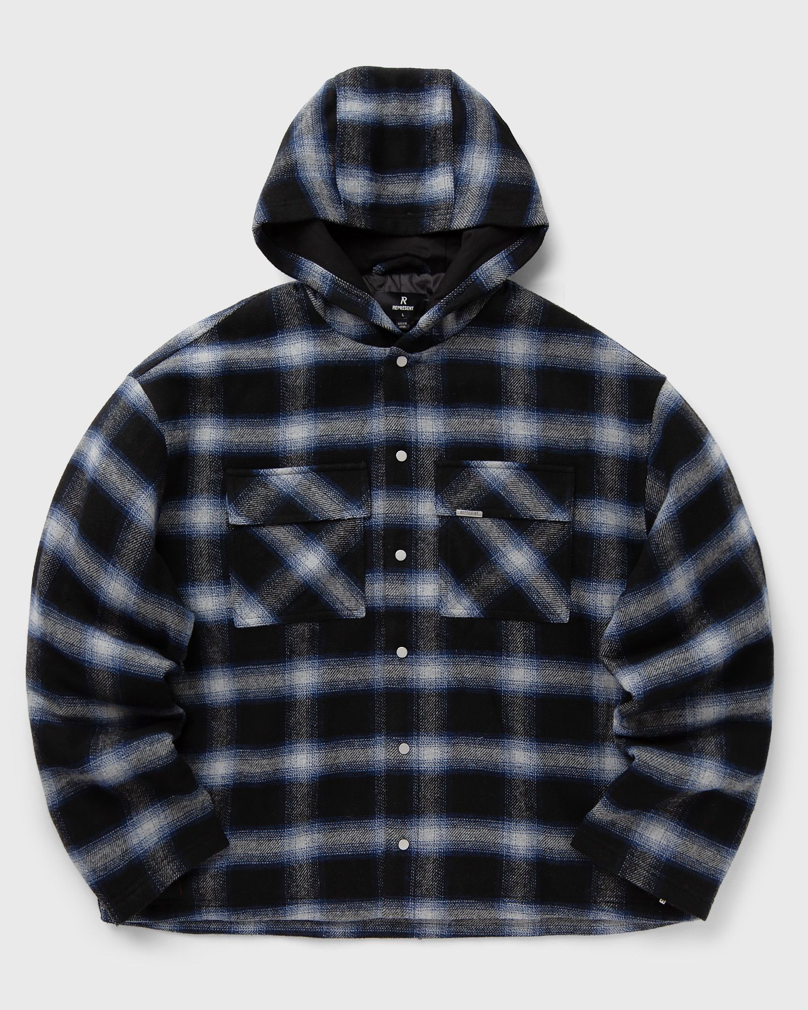 HOODED OVERSHIRT