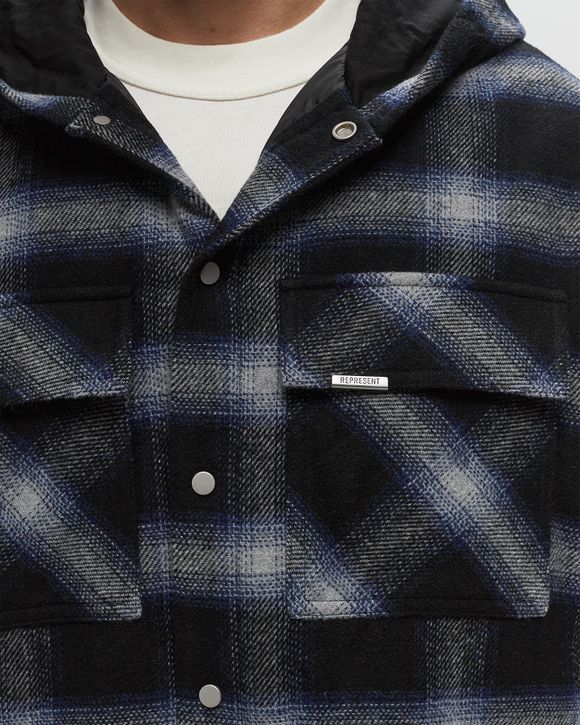 HOODED OVERSHIRT