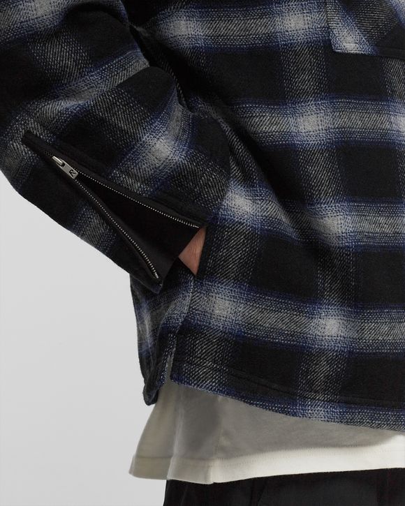 HOODED OVERSHIRT