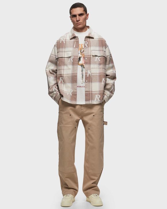 ALL OVER INITIAL FLANNEL SHIRT