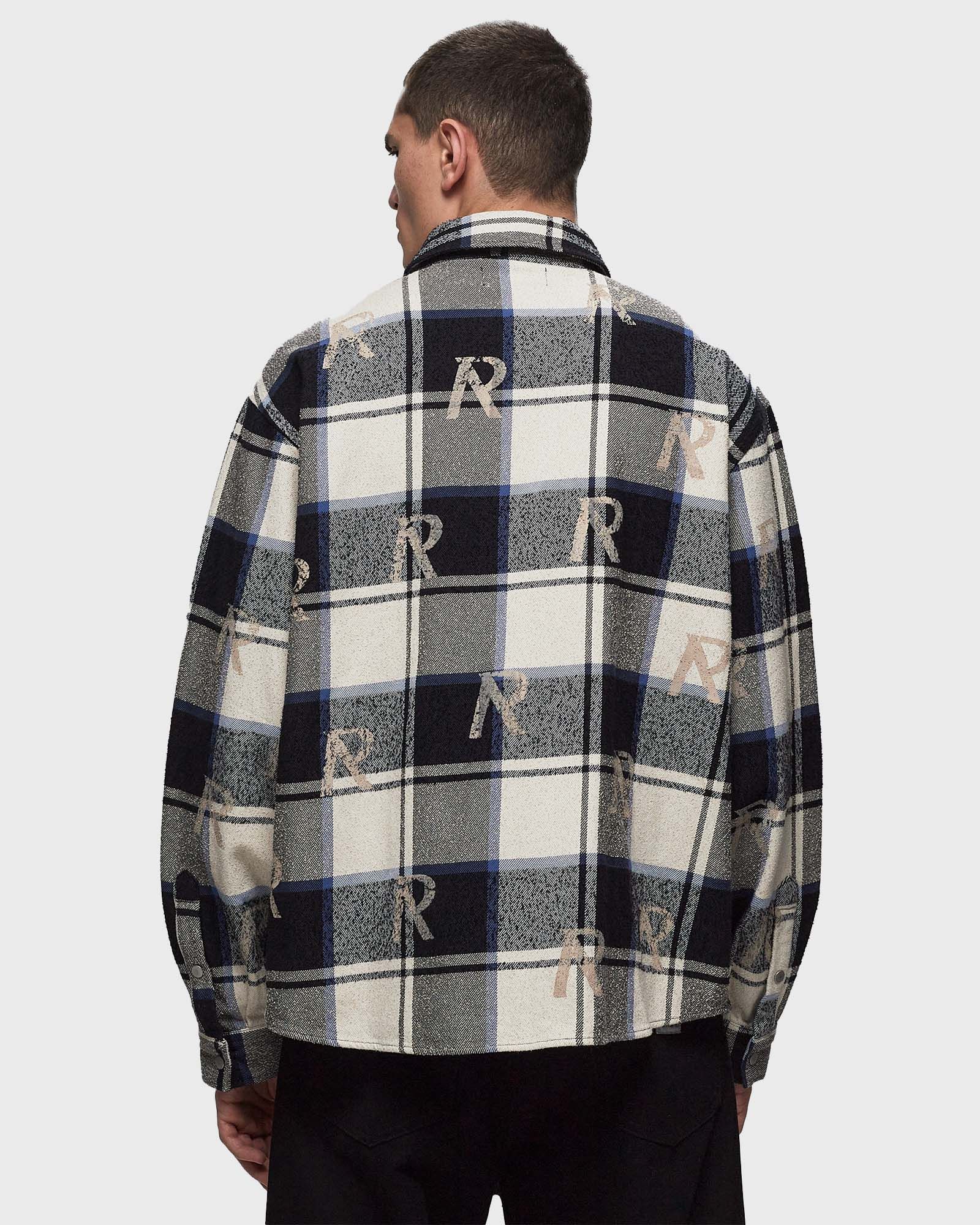 ALL OVER INITIAL FLANNEL SHIRT