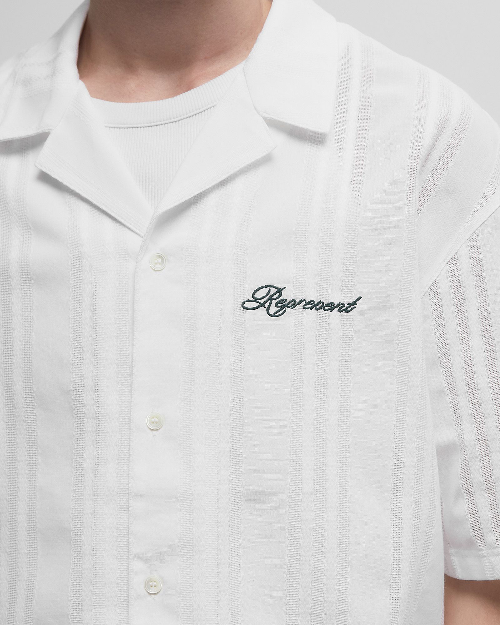 EMBROIDERED BOWLING SHIRT