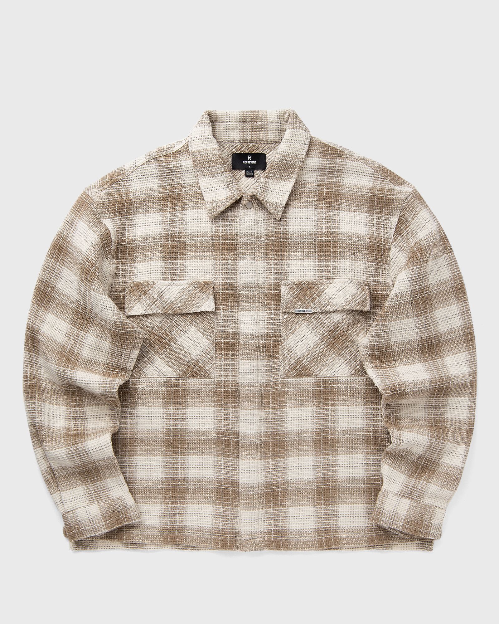 WAFFLE FLANNEL SHIRT