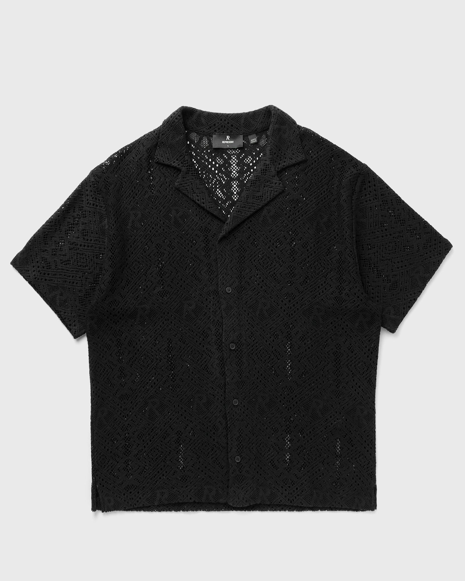 ALL OVER CROCHET SHIRT