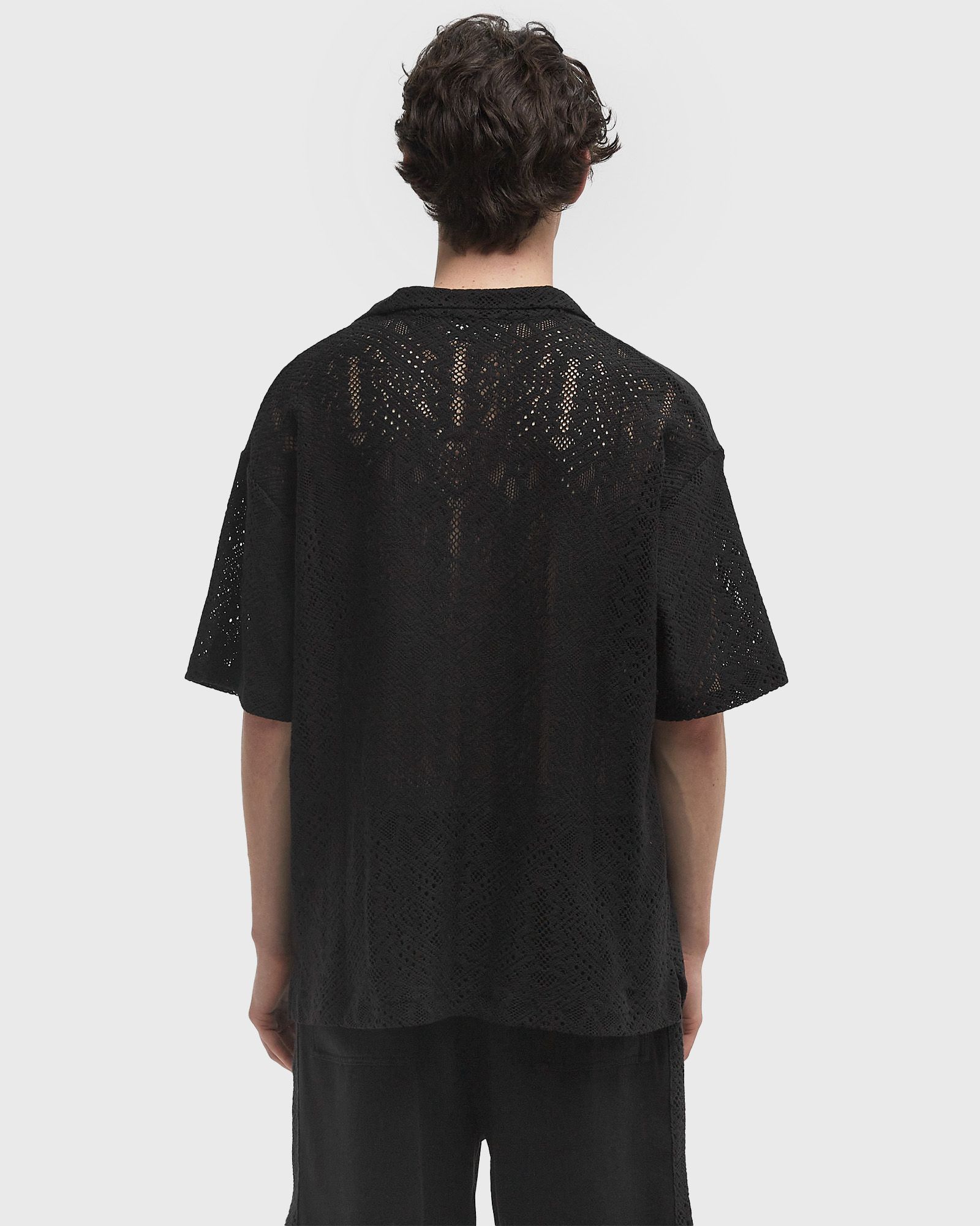 ALL OVER CROCHET SHIRT