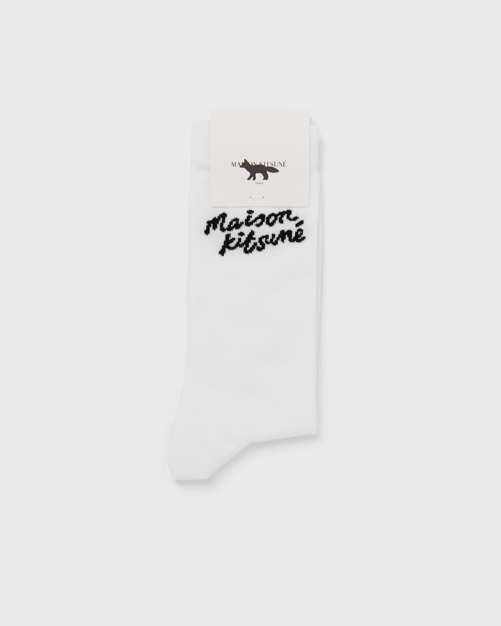 MAISON KITSUNE HANDWRITTING SOCKS