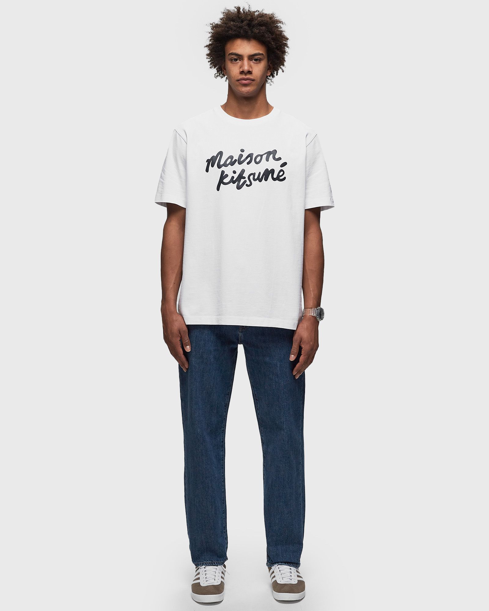 MAISON KITSUNE HANDWRITING COMFORT TEE-SHIRT