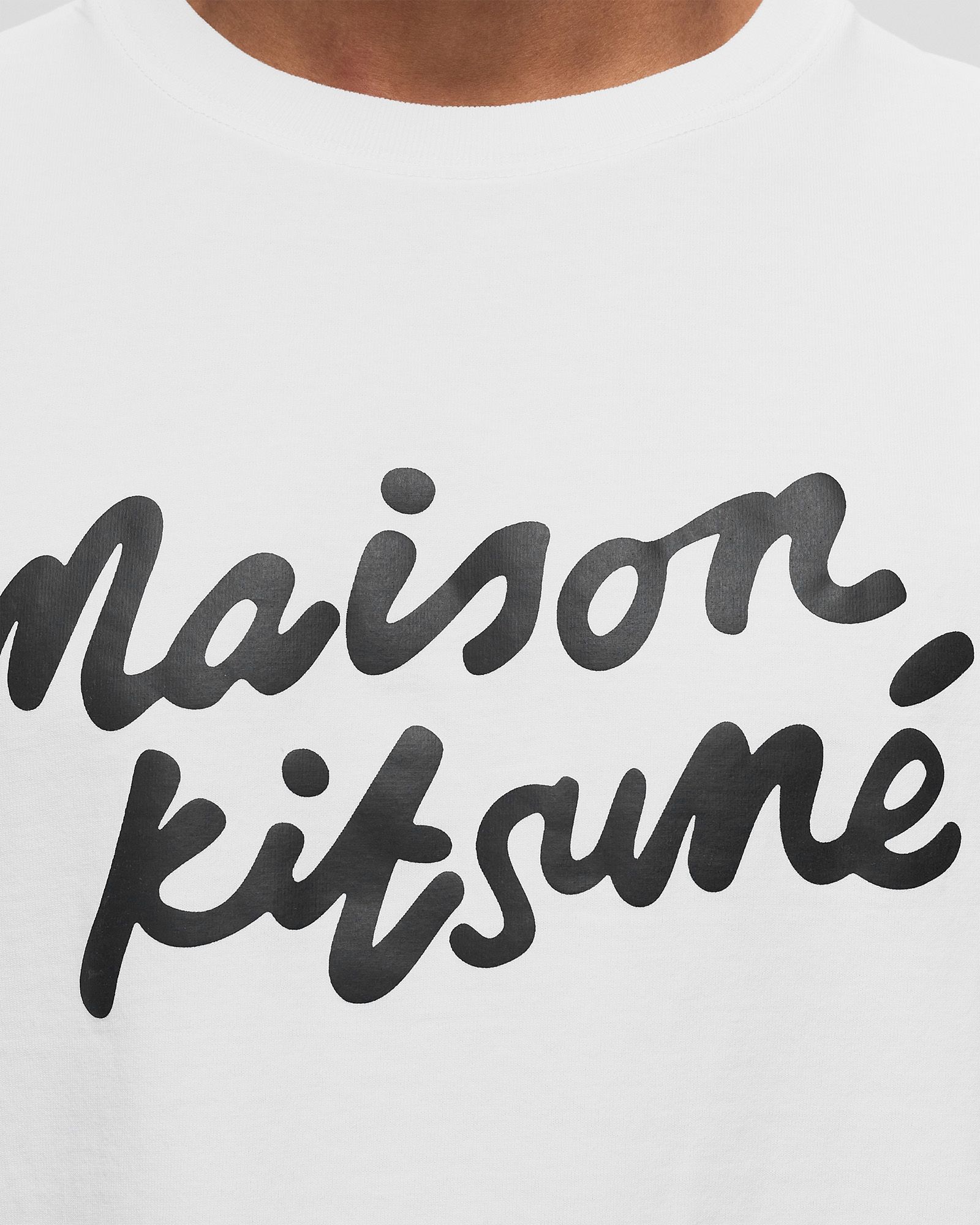 MAISON KITSUNE HANDWRITING COMFORT TEE-SHIRT