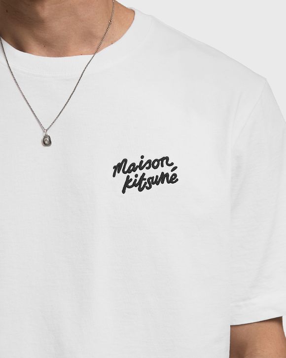 Maison Kitsune HANDWRITING COMFORT TEE White | BSTN Store