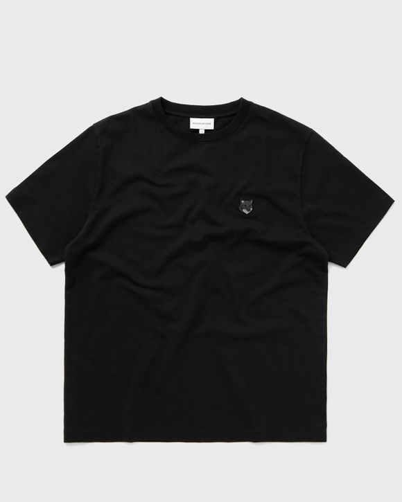 Maison Kitsune BOLD FOX HEAD PATCH COMFORT TEE SHIRT BLACK Black