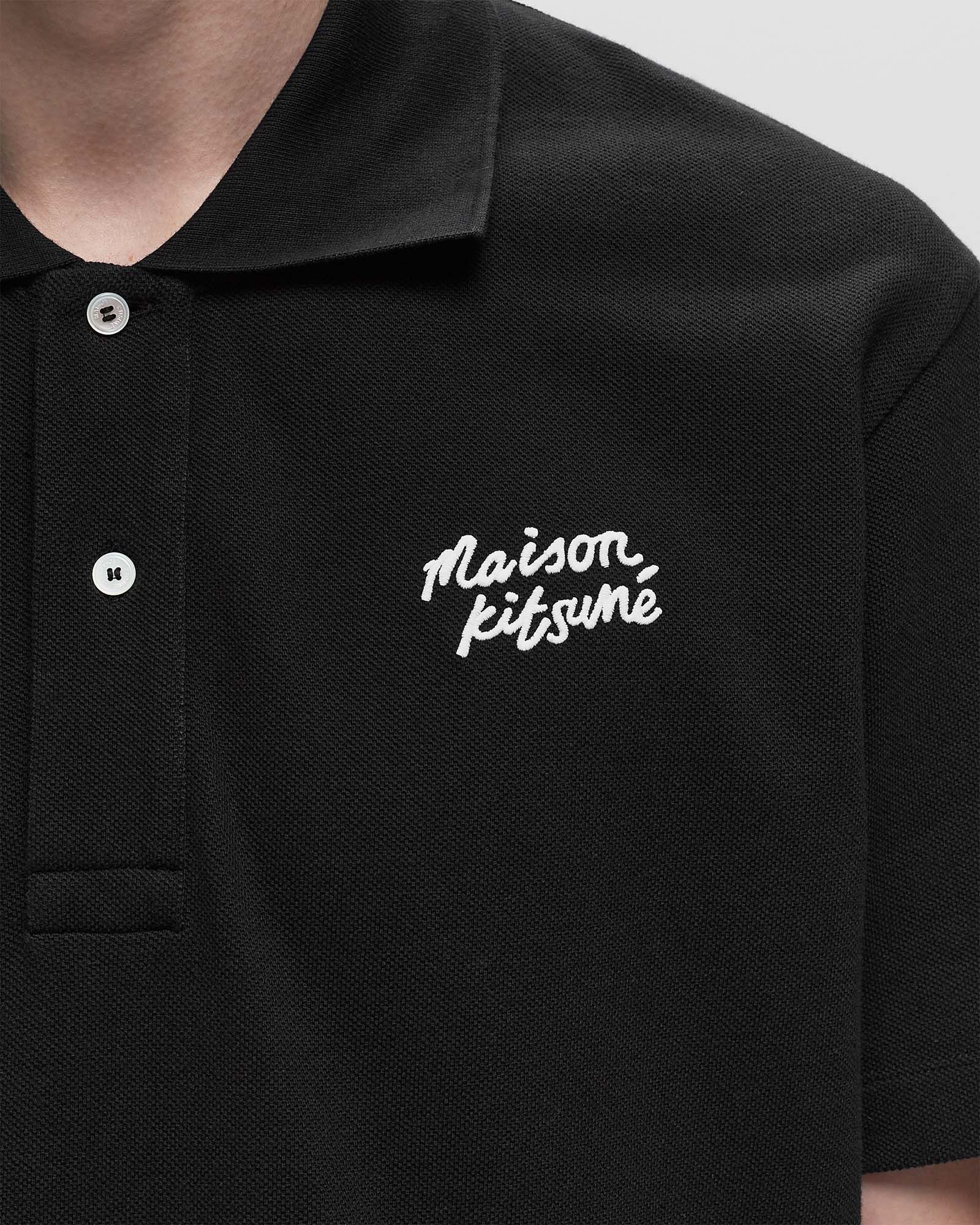 MAISON KITSUNE HANDWRITING COMFORT POLO