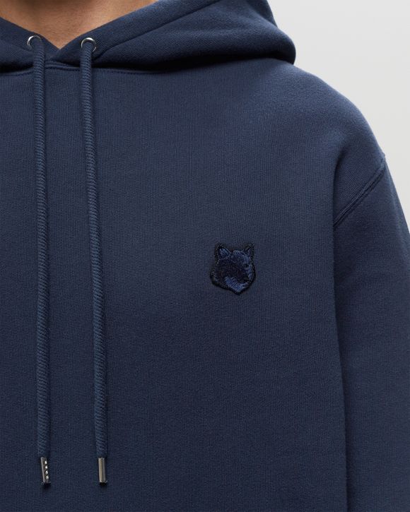 Maison Kitsune BOLD FOX HEAD PATCH COMFORT HOODIE INK BLUE Blue - BLUE