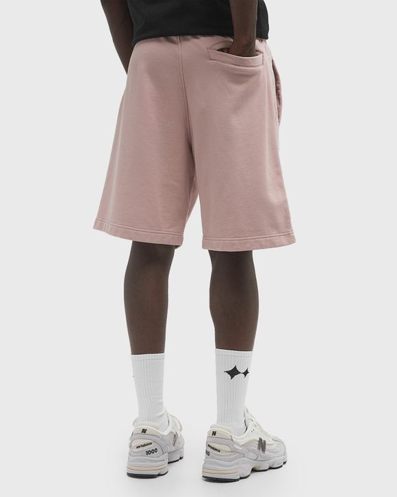 Maison Kitsune BOLD FOX HEAD PATCH OVERSIZE JOG SHORTS Pink