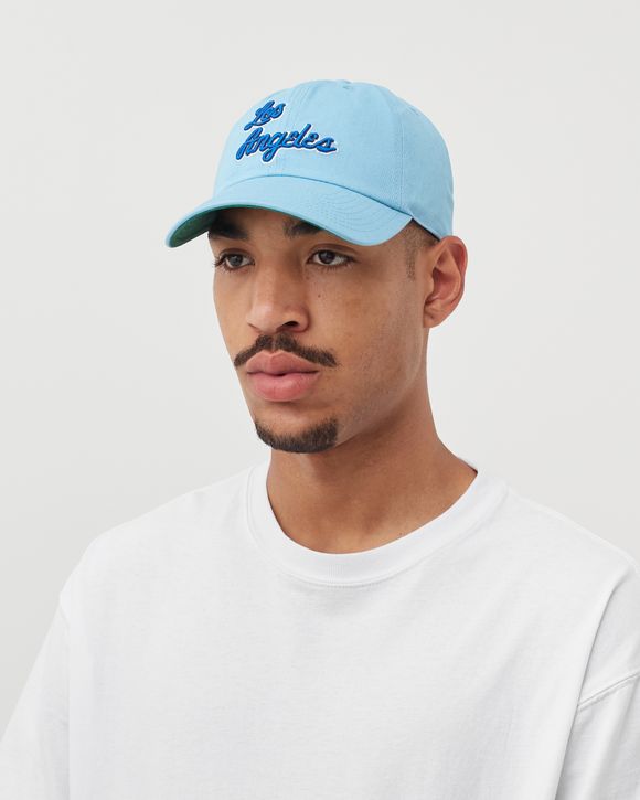 Shop Mitchell & Ness Los Angeles Lakers HWC Team Ground Strapback Dad Hat  6LUXMM20001-LALLTBL blue | SNIPES USA