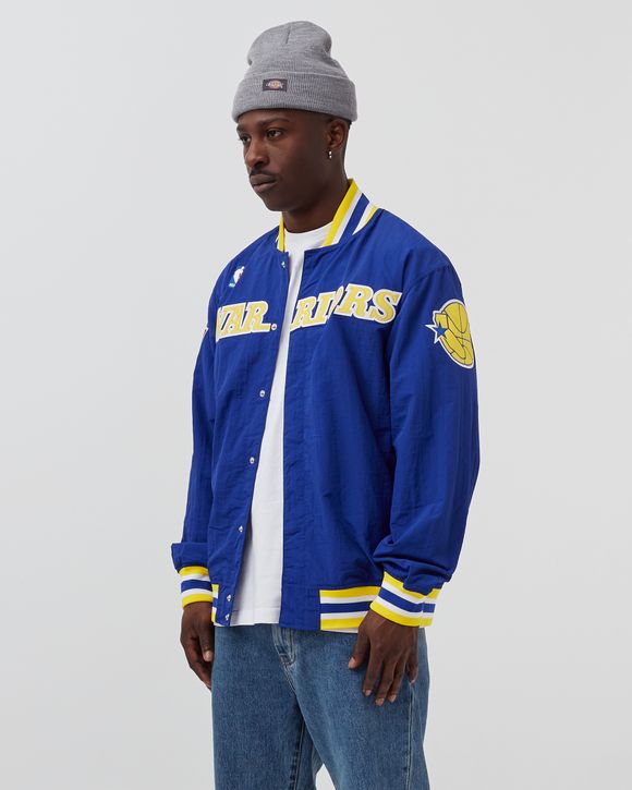 Golden state warriors store jacket mitchell and ness