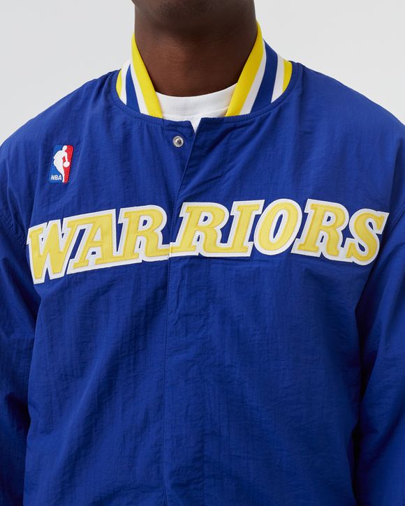 Golden state warriors shop warm up jacket