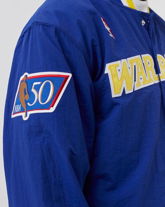 Golden State Warriors 1996-97 Mitchell & Ness Authentic Warm Up Jacket