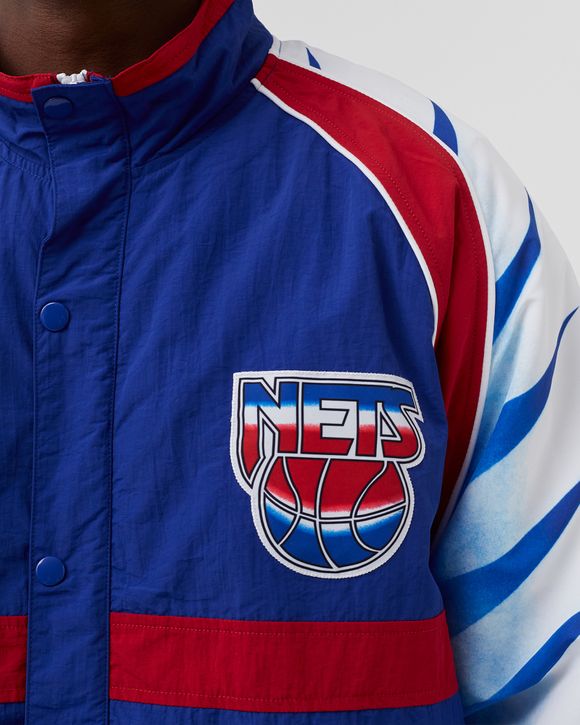 Mitchell & Ness Men's New Jersey Nets Authentic Warm Up Jacket