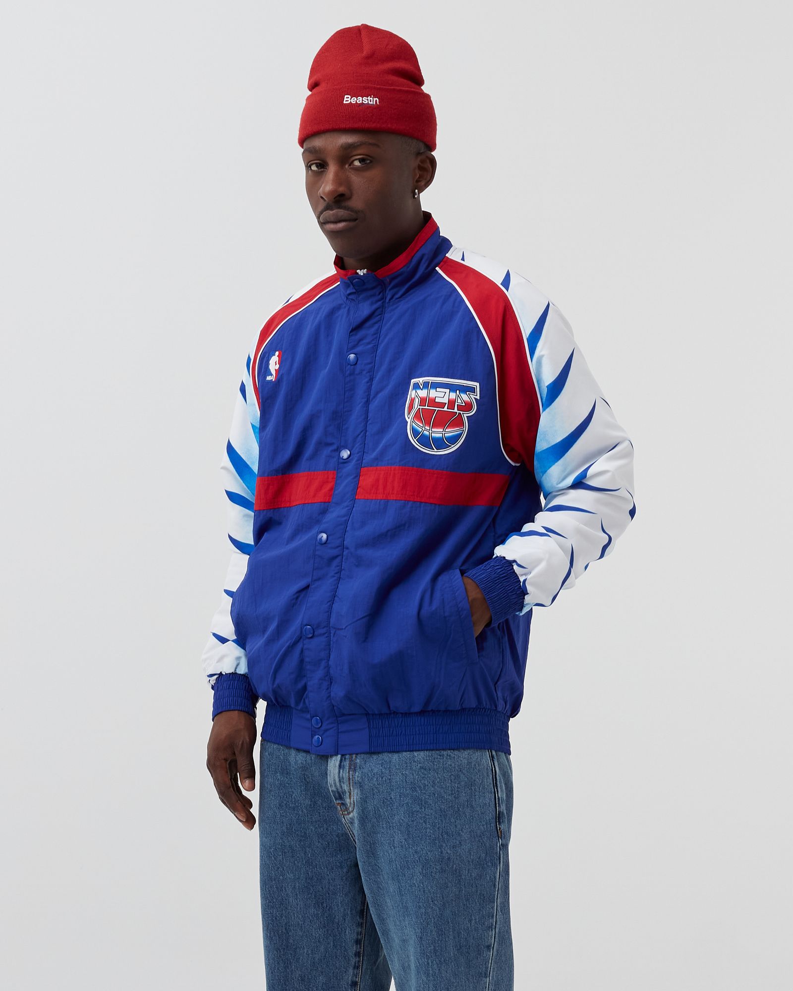 NBA Authentic Warm Up Jacket New Jersey Nets 1993-94 