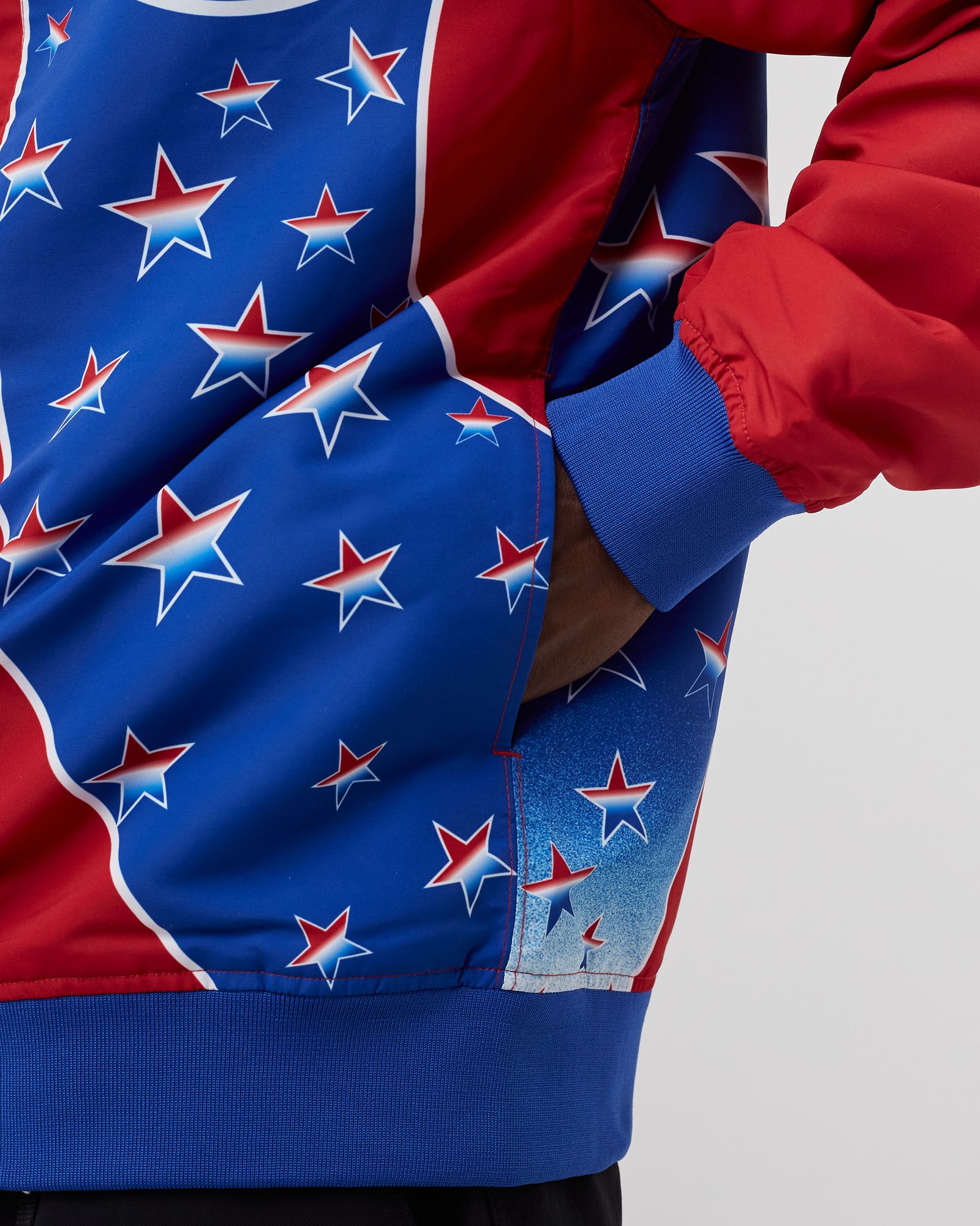 NBA AUTHENTIC WARM UP JACKET PHILADELPHIA 76ERS 1993-94