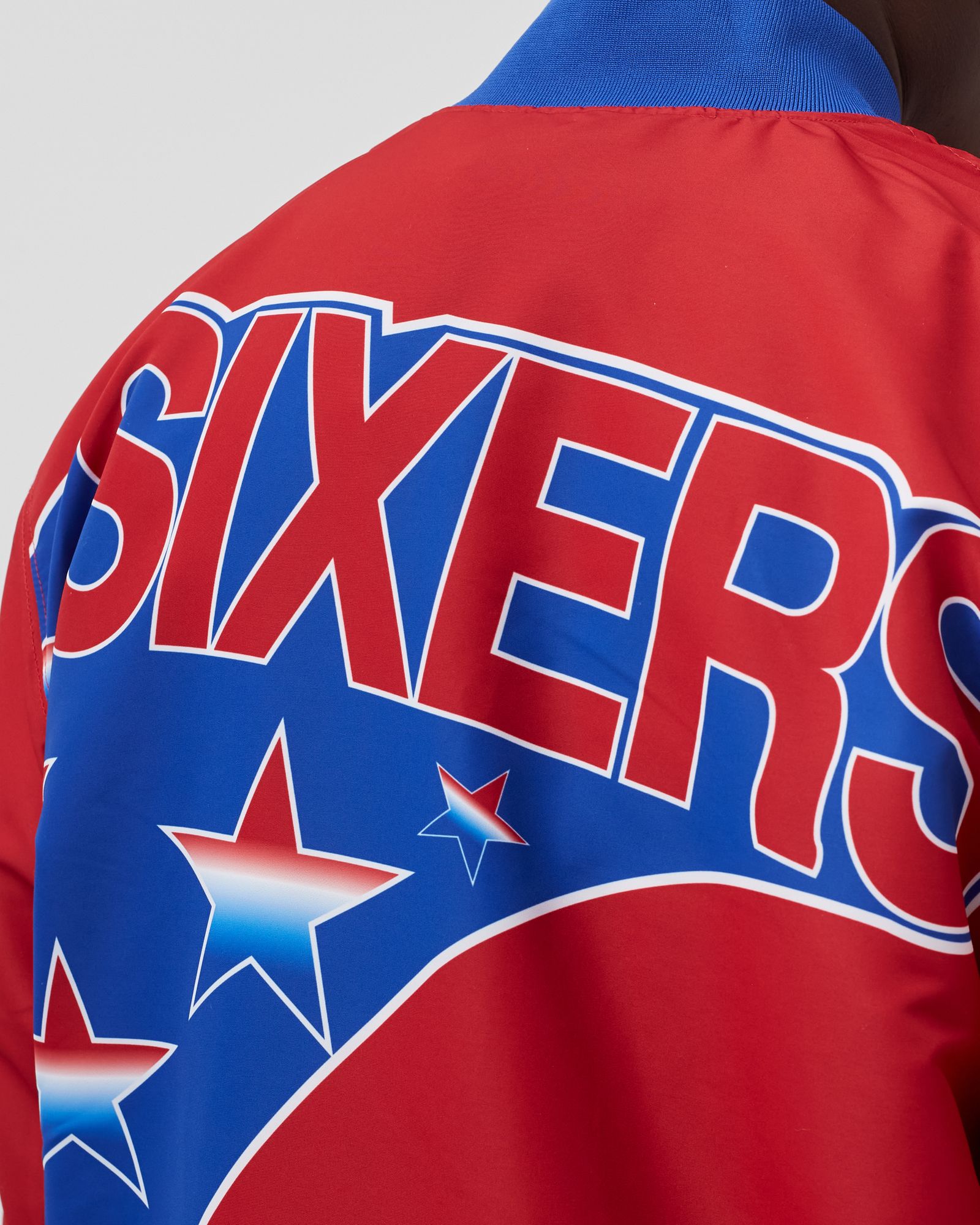 NBA AUTHENTIC WARM UP JACKET PHILADELPHIA 76ERS 1993-94