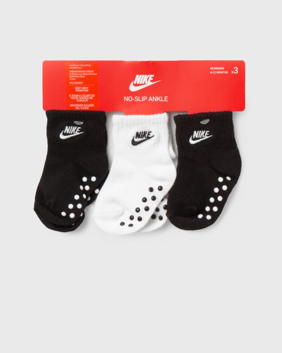 Black Nike Baby Gripper Socks 3 Pack Socks