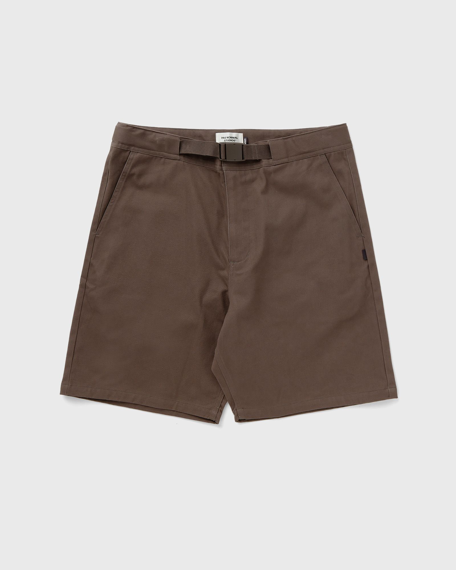 Off-Race Cotton Twill Shorts
