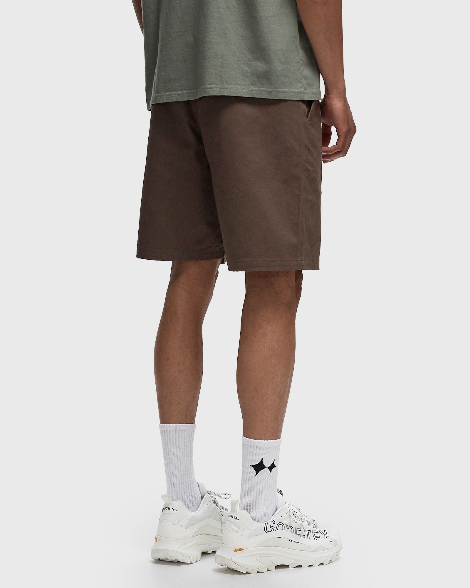 Off-Race Cotton Twill Shorts
