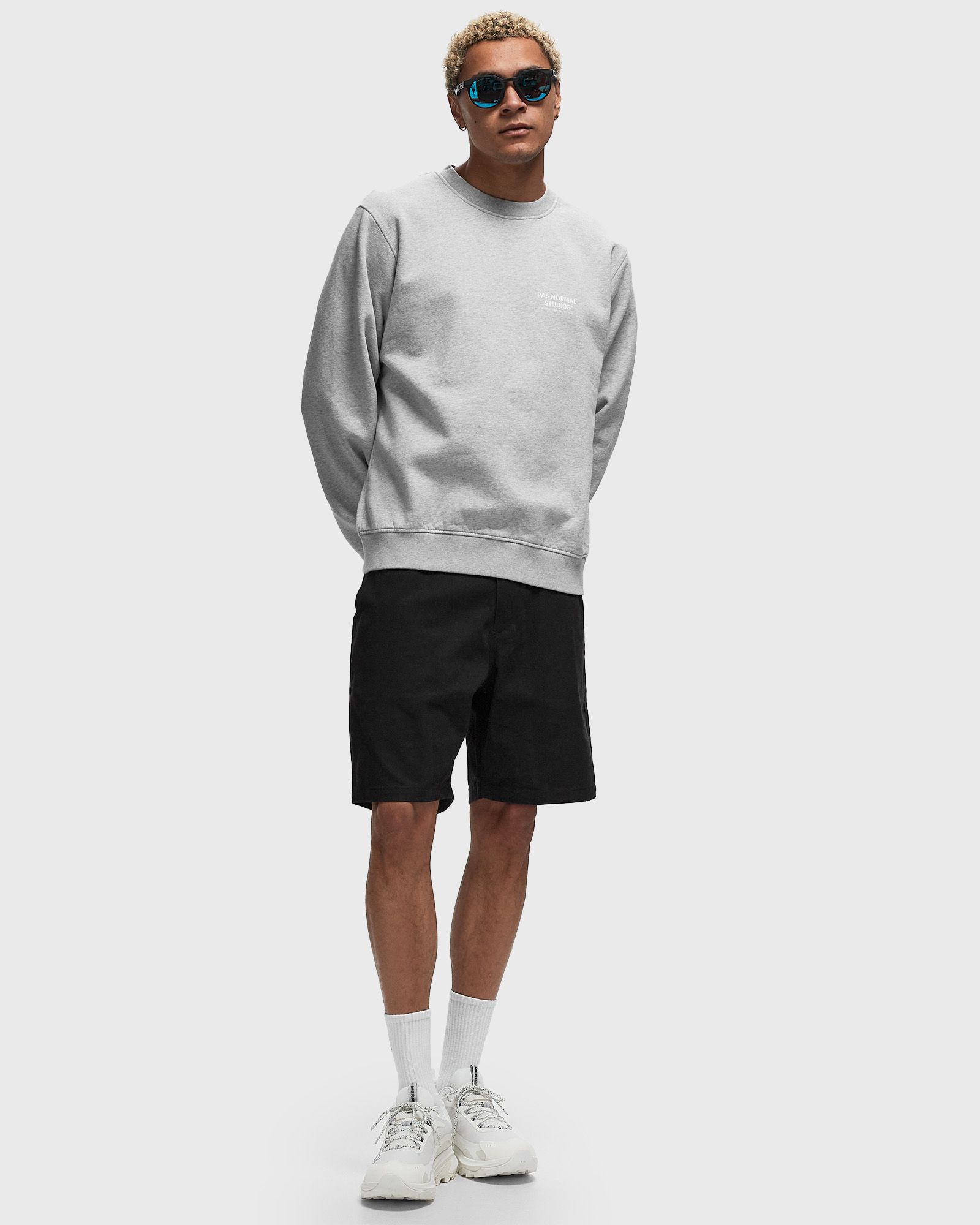 Off-Race Cotton Twill Shorts
