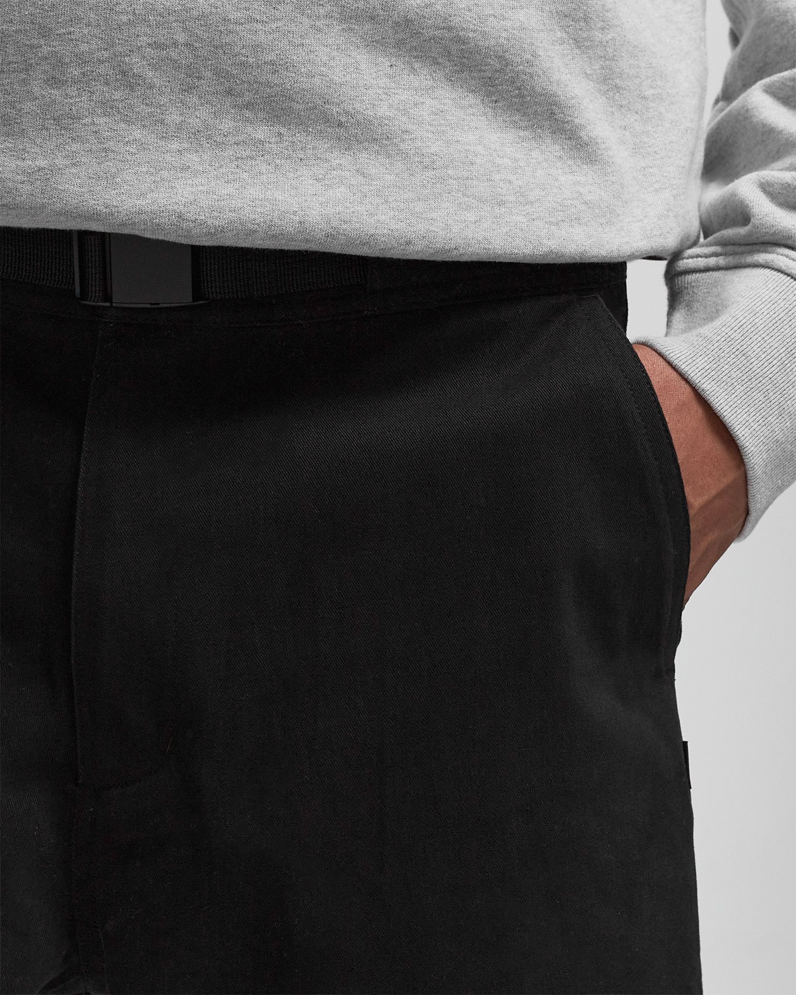 Off-Race Cotton Twill Shorts