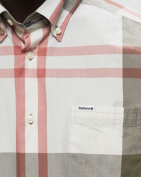Barbour Harris Tailored Shirt Green/Beige | BSTN Store